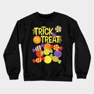 Trick or Treat Candy Crewneck Sweatshirt